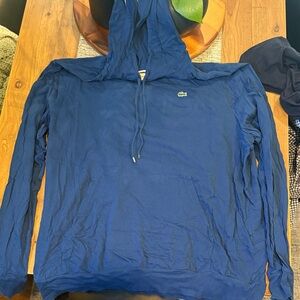 Lacoste Men's Navy Hoodie